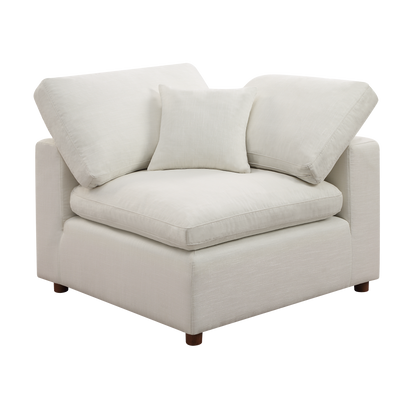 Dallah Modern Modular Sectional Sofa Set 3 - White