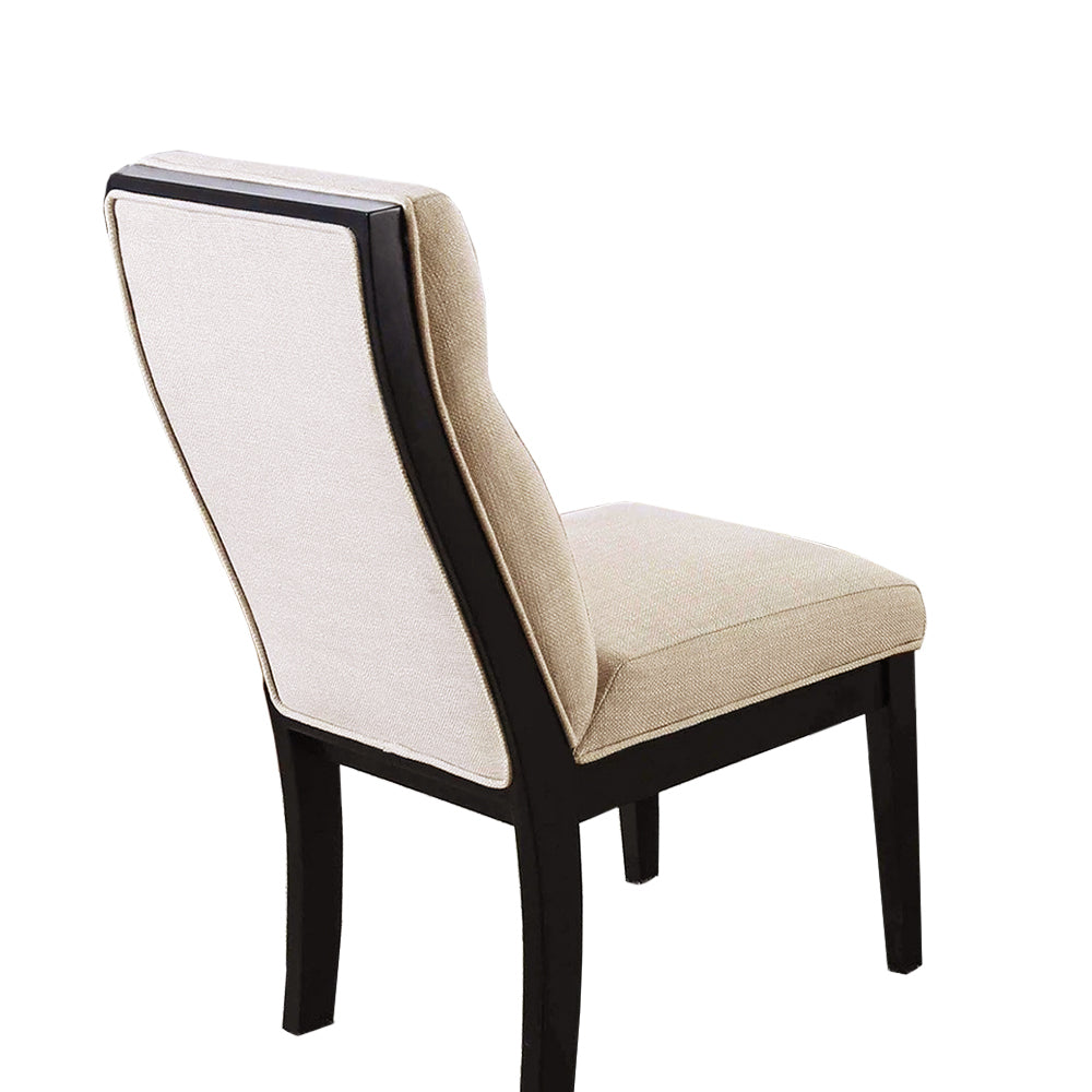 Mullins Padded Fabric Seat Dining Chairs (Set of 2) - Beige