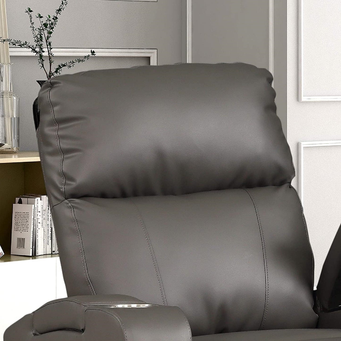 Aliza Modern Power Recliner Chair - Gray