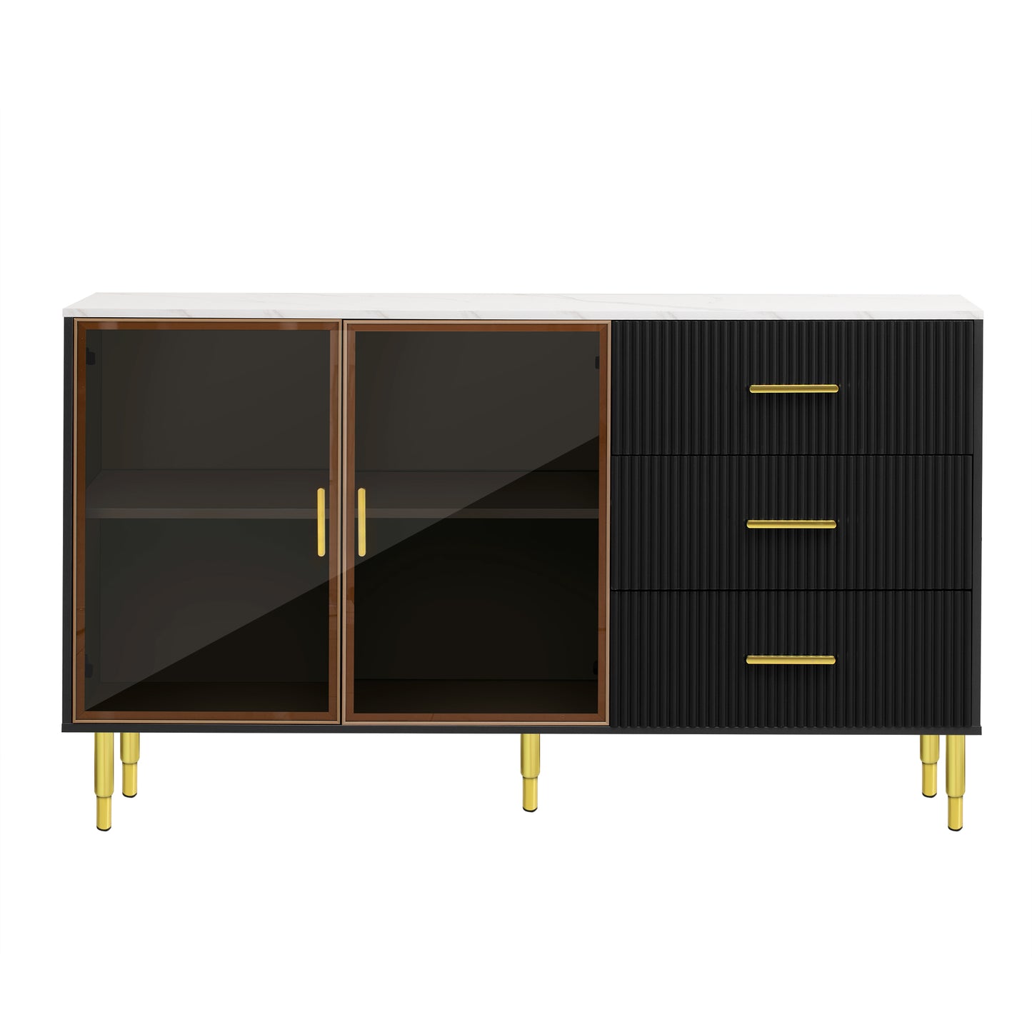 Finch Sideboard Buffet - Black