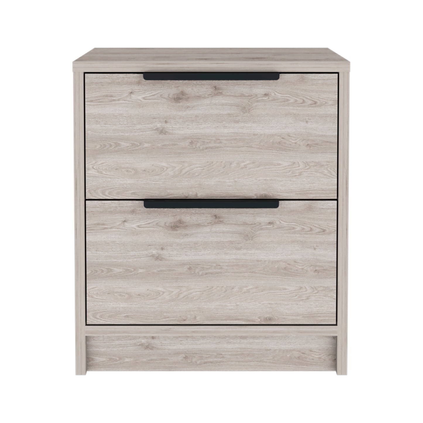 Kaia Nightstand Metal Handle - Gray