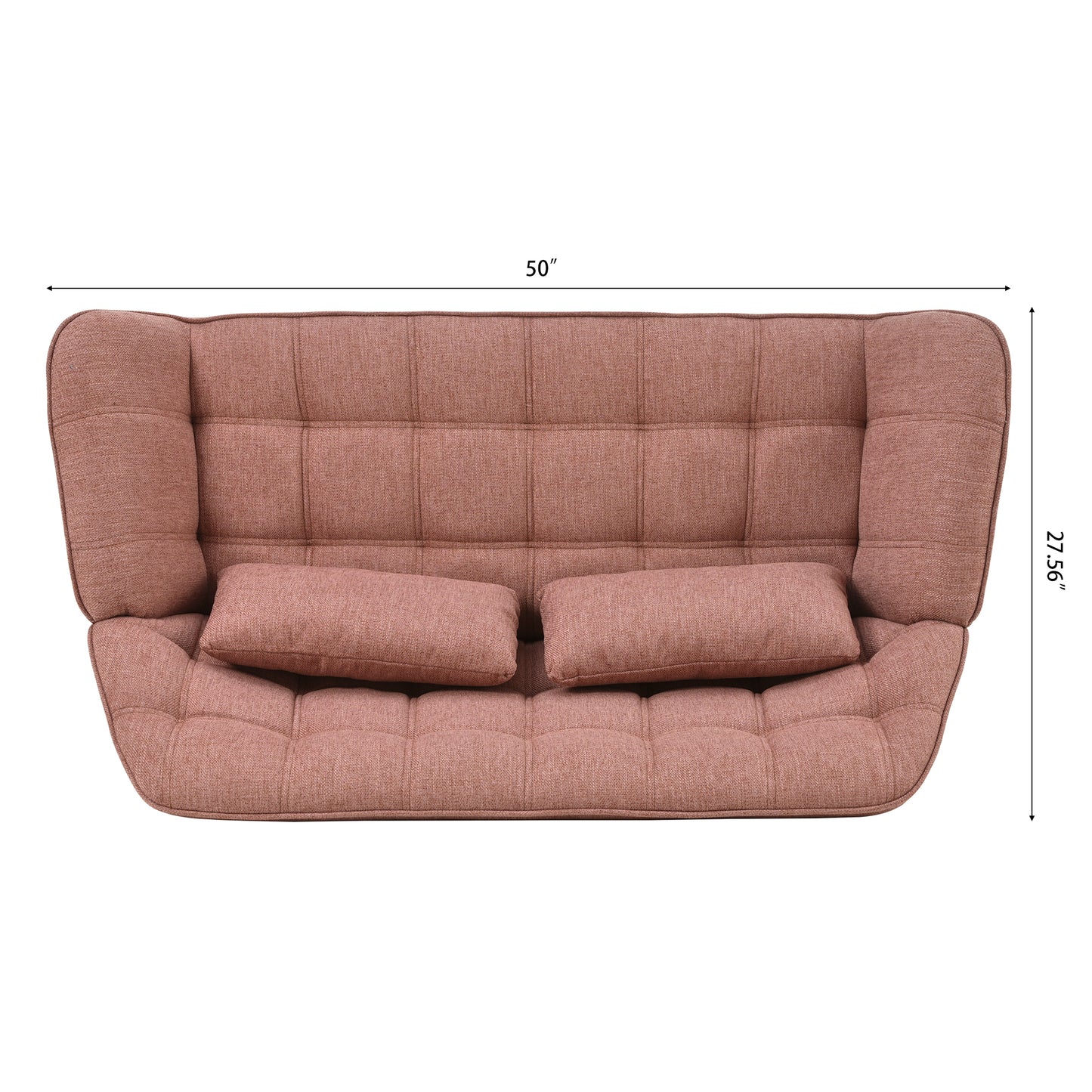 Puffins Comfy Loveseat - Pink