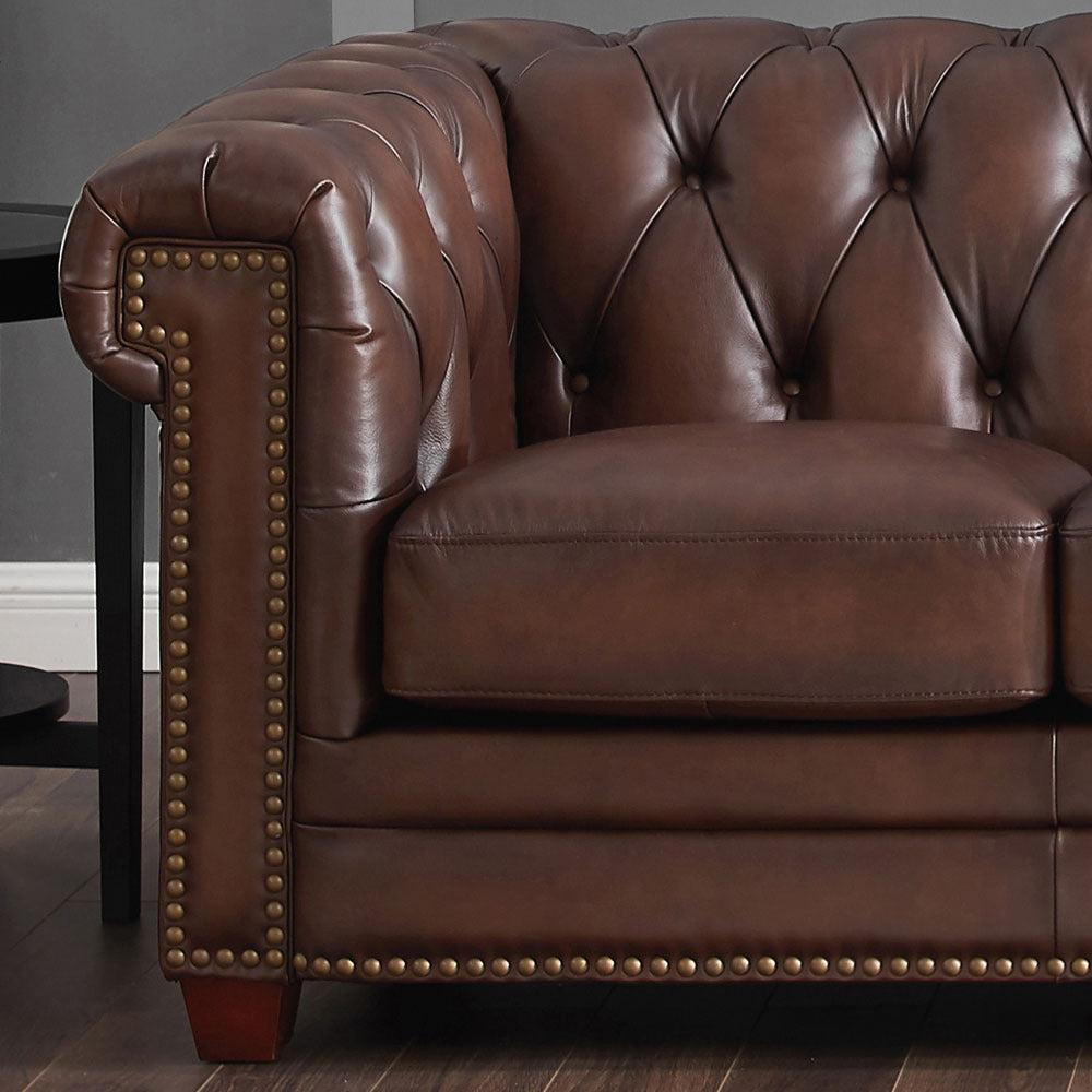 Stanwood Leather Loveseat