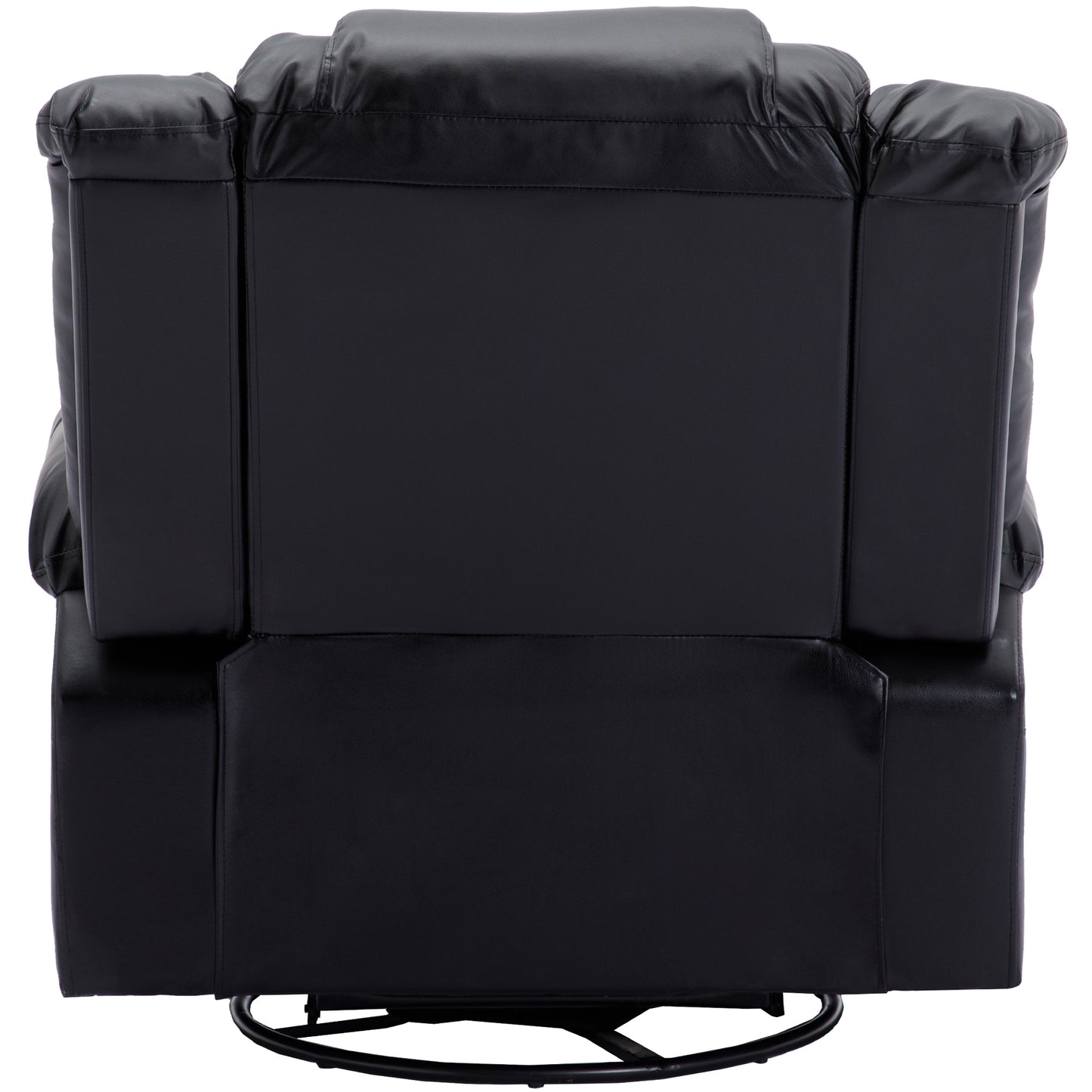 Becerra 360° Swivel Rocker Recliner - Black