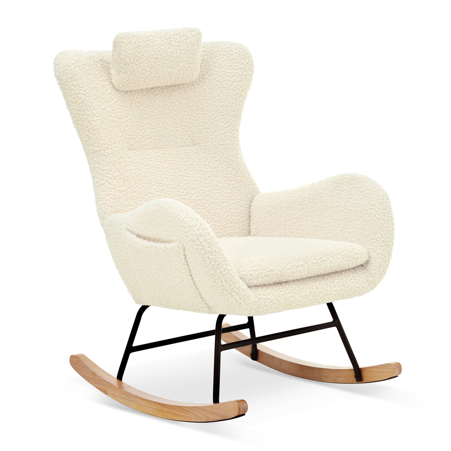 Anton Rocking Chair - Beige