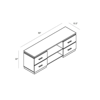 Amera TV Stand - Espresso