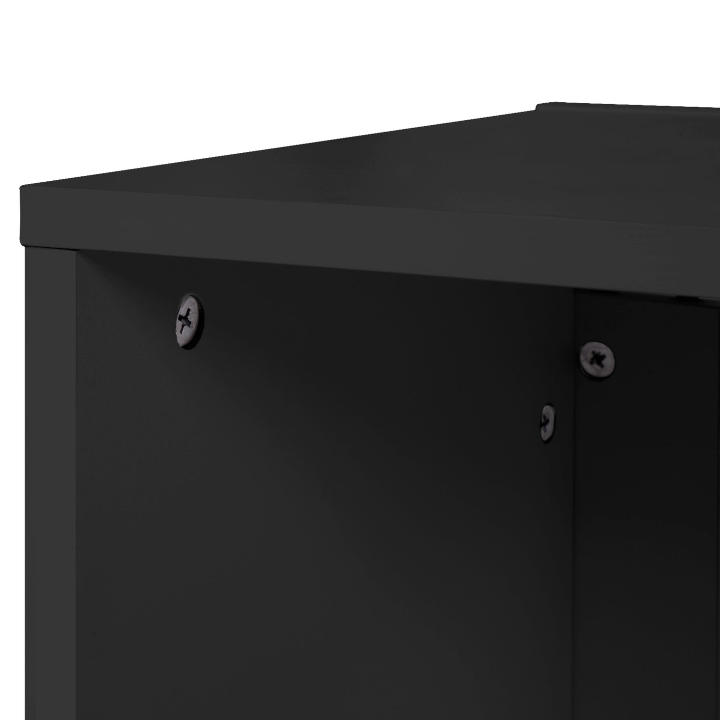 Feno TV Stand with LED Lights - Black