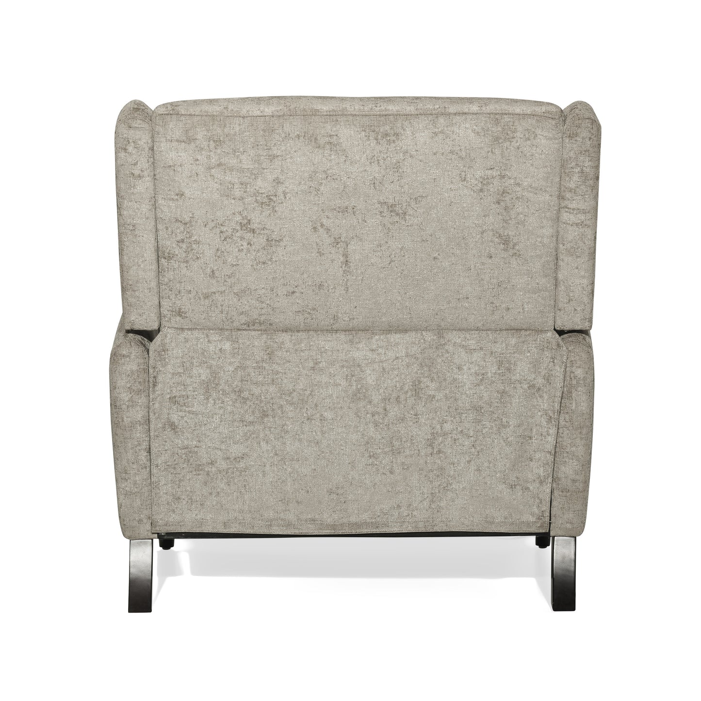 Albion Oversized Fabric Pushback Recliner - Beige