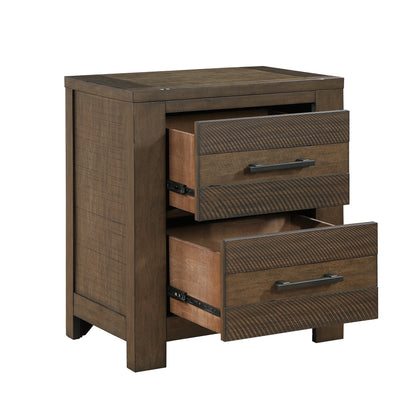 Mason Nightstand - Brown