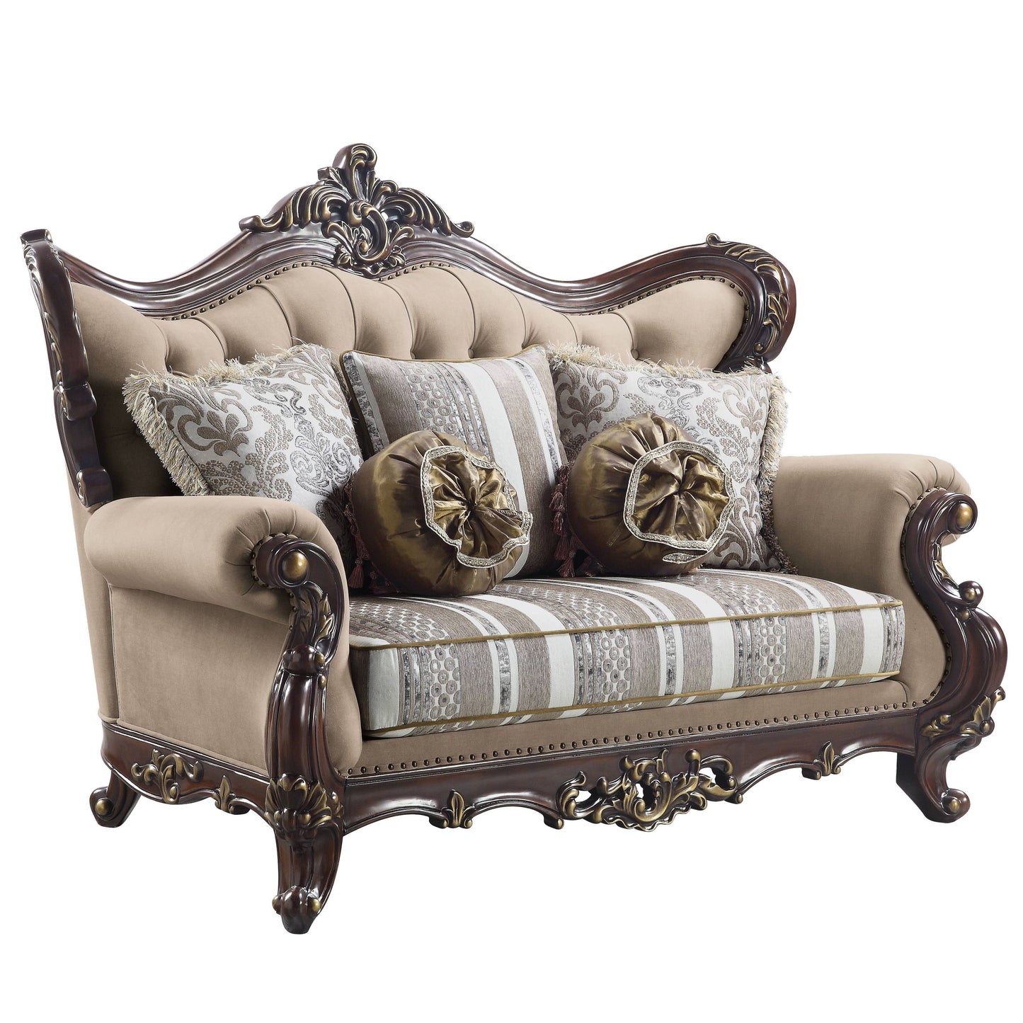 Ragnar Loveseat with 5 Pillows