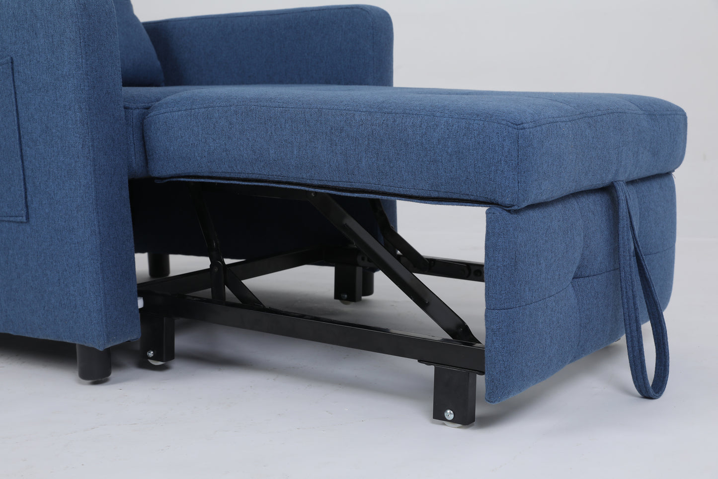 Sleeper Chair 3-in-1 Convertible - Navy Blue