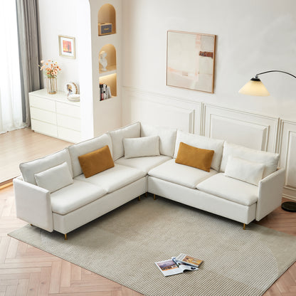 Anya Sectional Sofa  - Beige