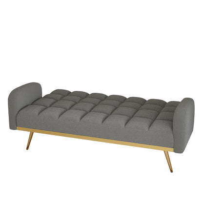 Sonic Convertible Sofa Bed- Gray