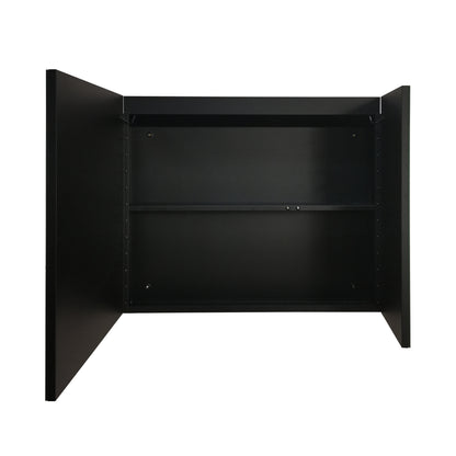 LED Mirror Medicine Cabinet - Black