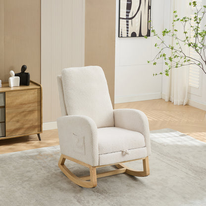 Lester One Rocking Chair - Ivory