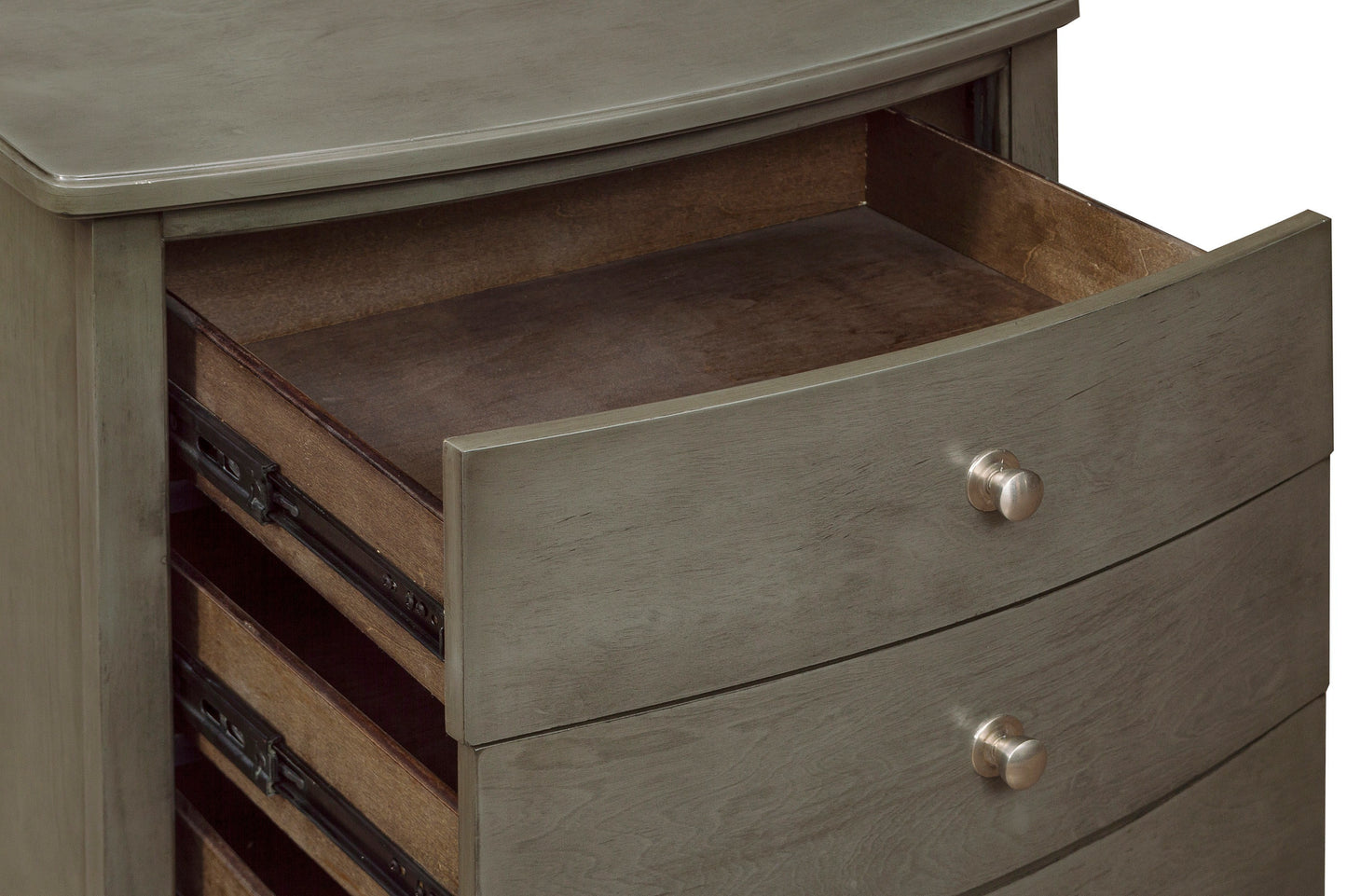 Marina3 Drawers Nightstand - Gray