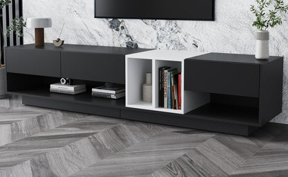 Moka Sleek TV Stand - Black