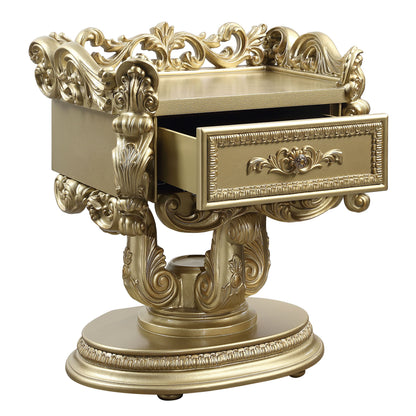 Bernadette Nightstand - Gold