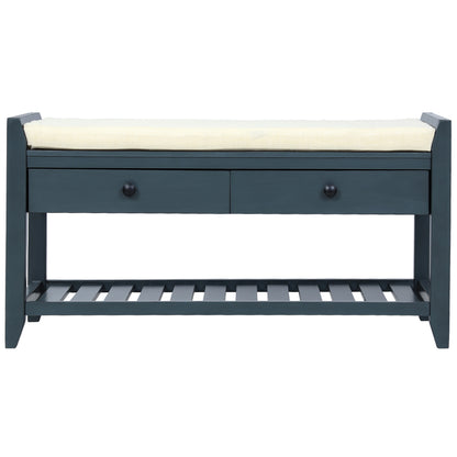 Modular Entryway Storage Bench - Antique Navy