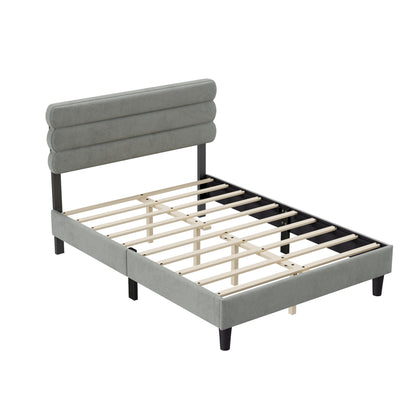 Wee Full Size Bed Frame - Light Gray