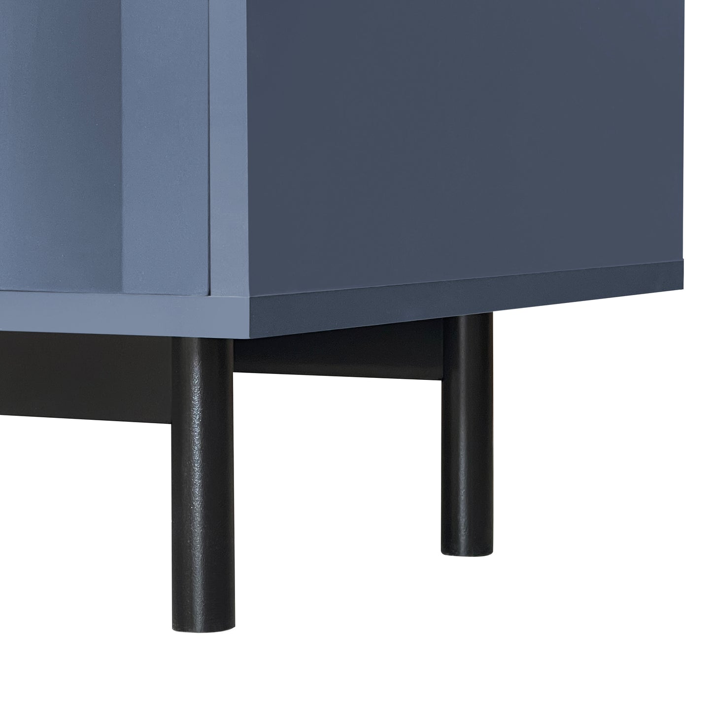 Noza II Sideboard Buffet Cabinet - Navy Blue