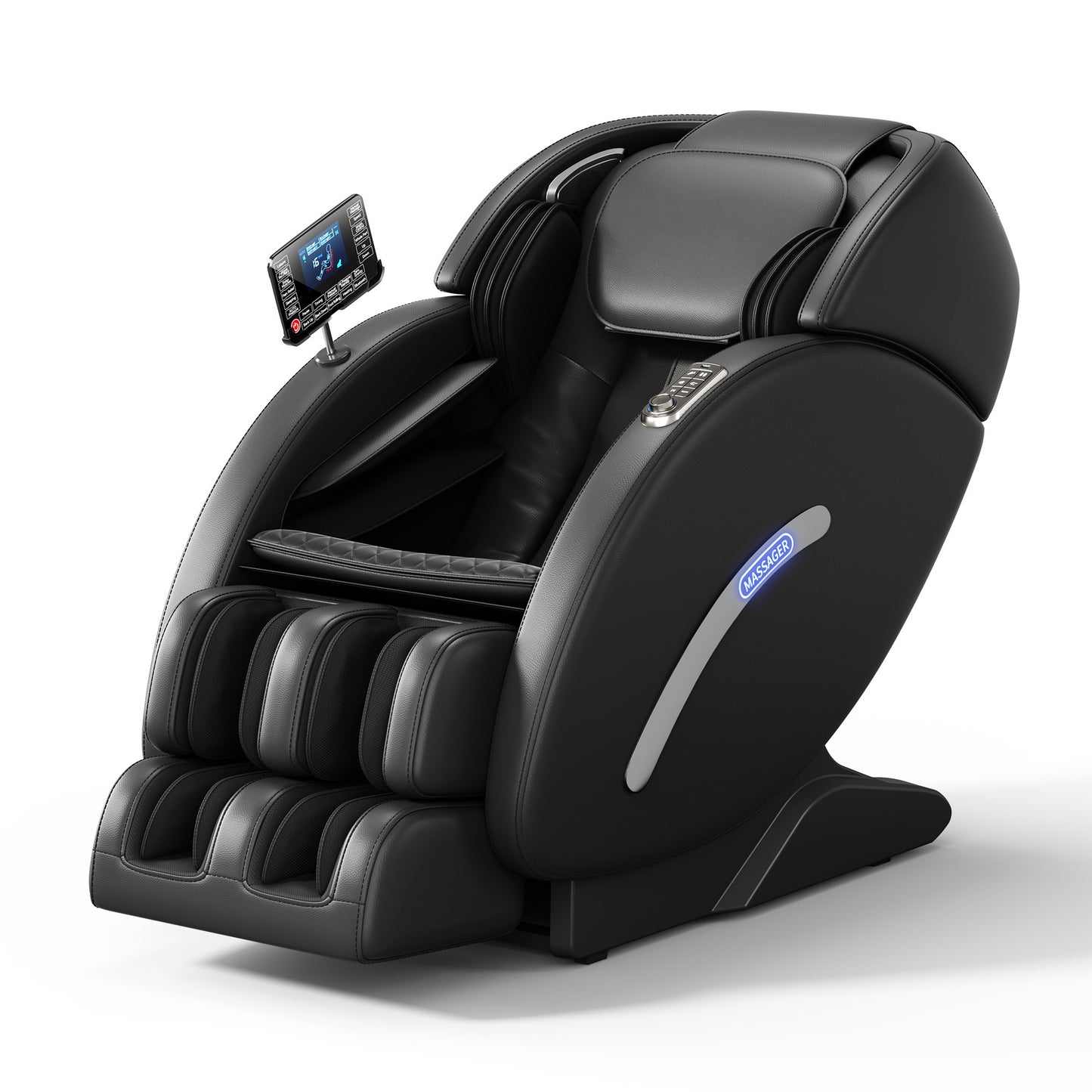 Evie Zero Gravity Full Body Massage Chair - Black