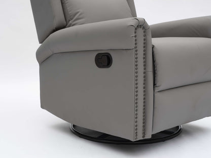 Daniela 360 Swivel Manual Recliner - Gray