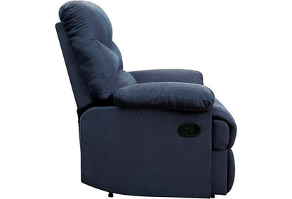 Arcadia Woven Fabric Recliner - Blue