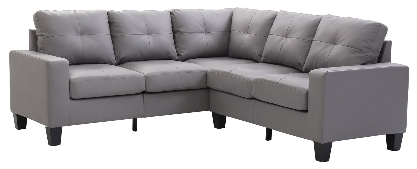 Newbury Sectional Sofa - Gray