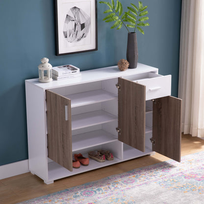 Maxi Shoe Storage Cabinet - White