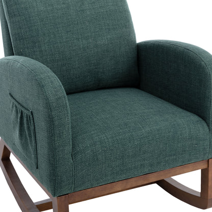 Frazer Rocking Chair - Emerald