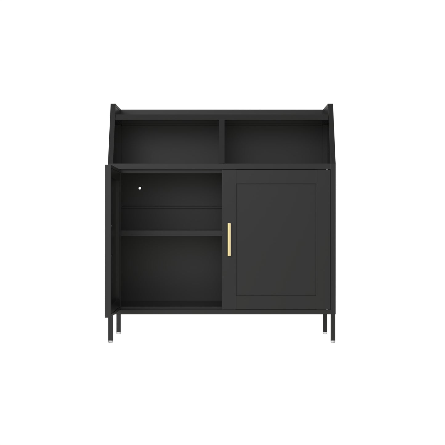 Neha Storage Cabinet - Black