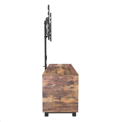 Muvi TV Stand Console - Rustic Brown