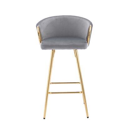 Sip Bar Stools 30 Inch - Gray  Set of 2