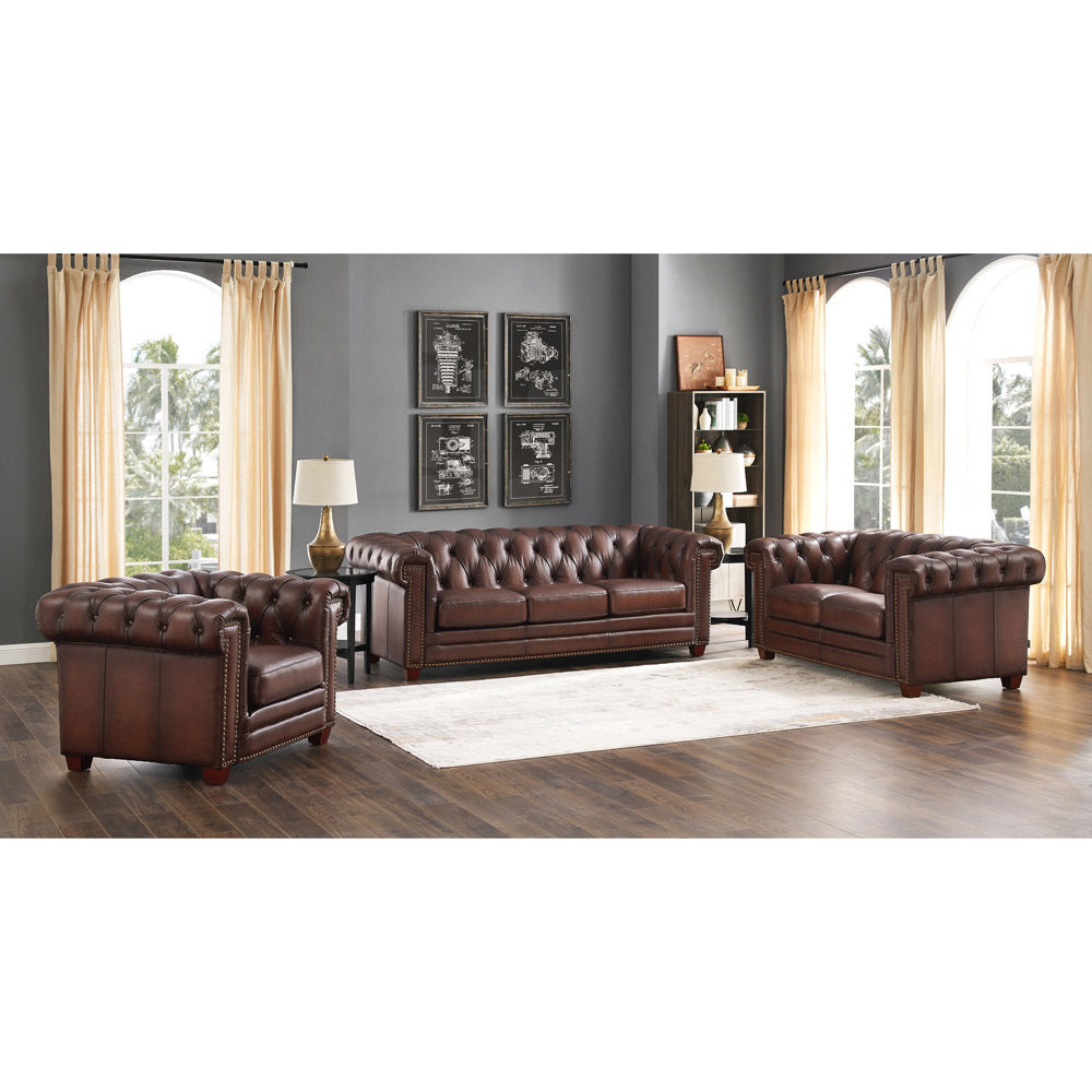 Stanwood Leather Loveseat