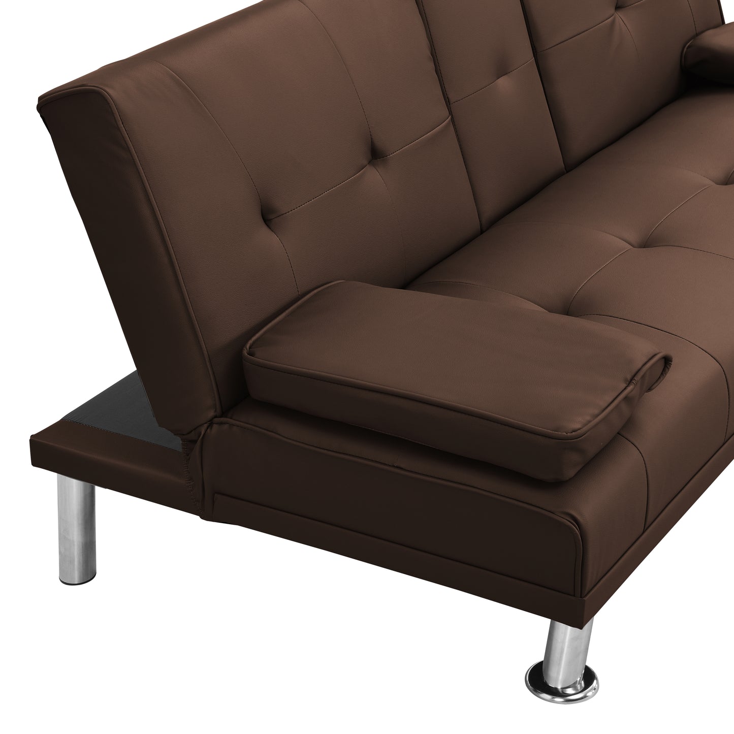 Devo Convertible Sofa Bed  - Brown