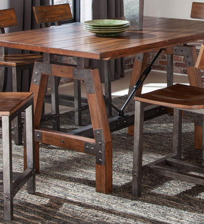 Taya 5pc Set Dining Table and 4 Side Chairs