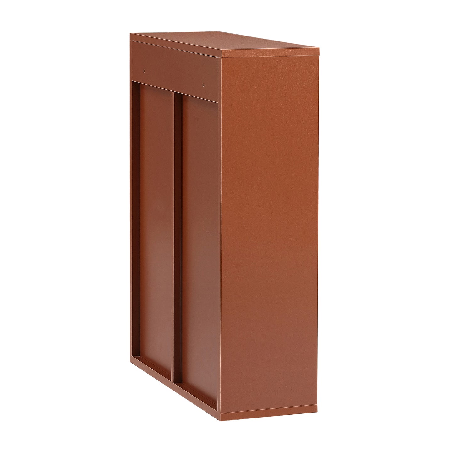 Lumber Wood  Storage Cabinet - Brown