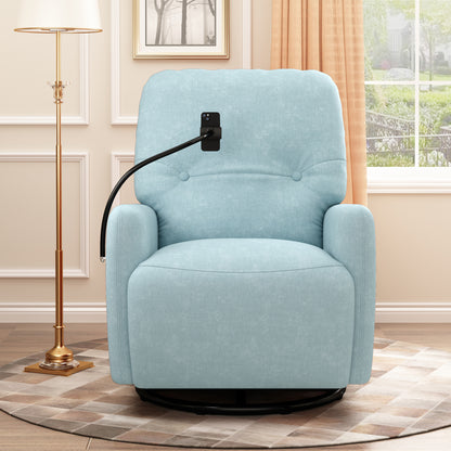 Dax Electric Rocking Motion Recliner - Blue