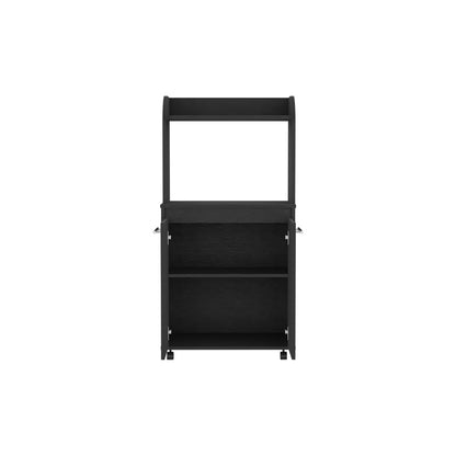 Wave Kitchen Cart- Black