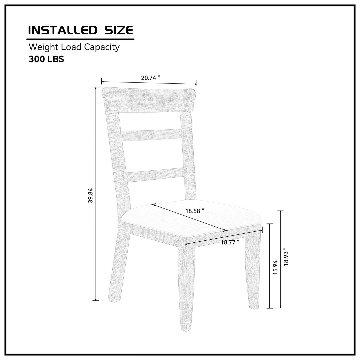 Cromer Dining Chairs (Set of 2) - Gray