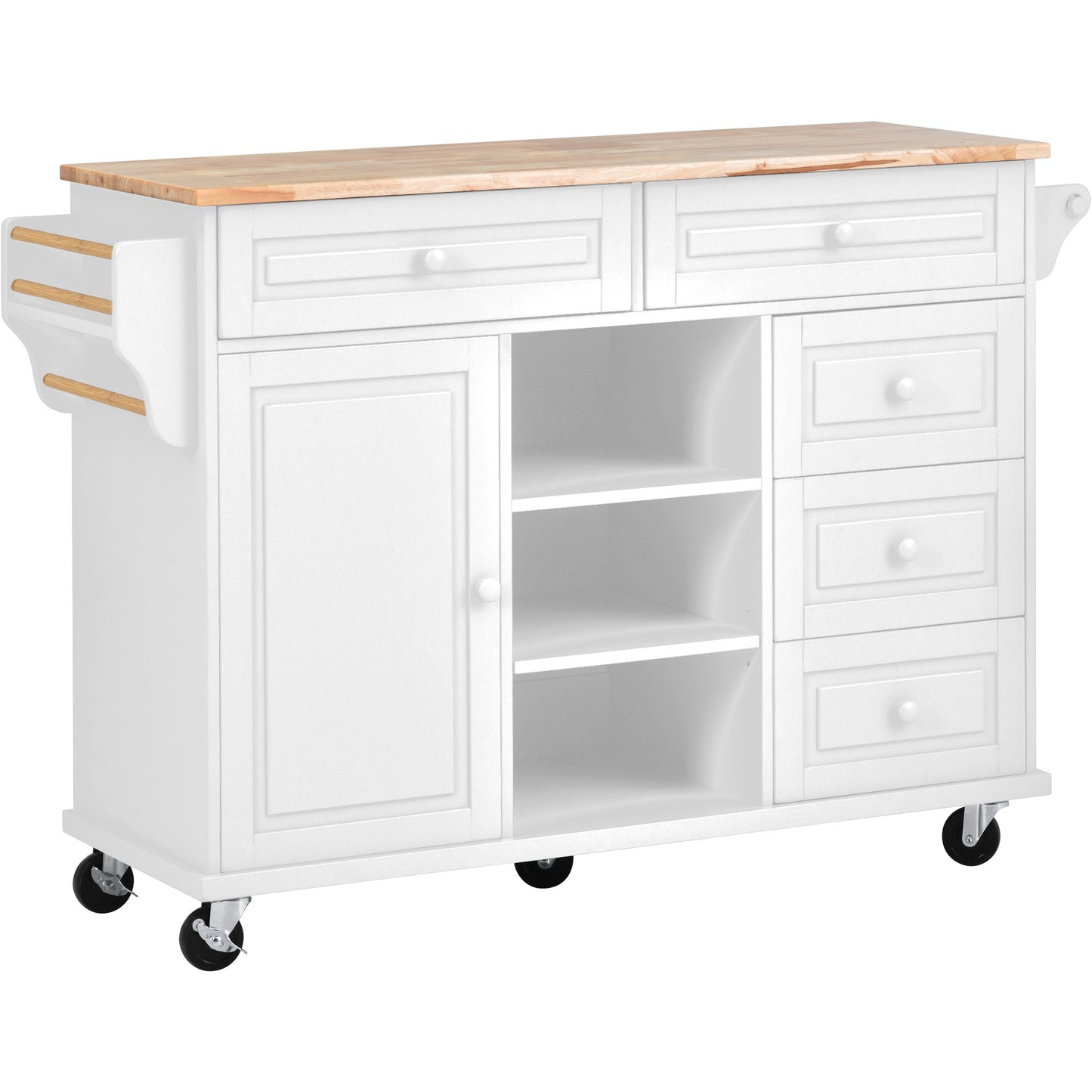 Pantry Mate Kitchen Cart - White