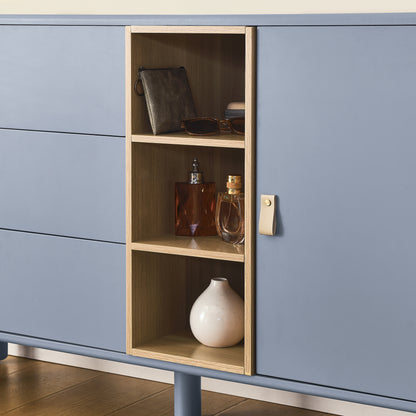 Haru Storage Wooden Cabinet - Blue