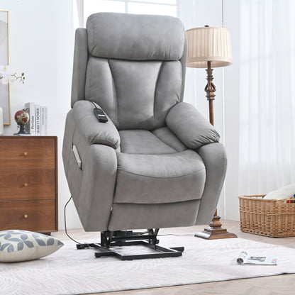 Rios Lift Chair Recliner - Light Gray