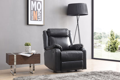 Ray Rocker Recliner - Black