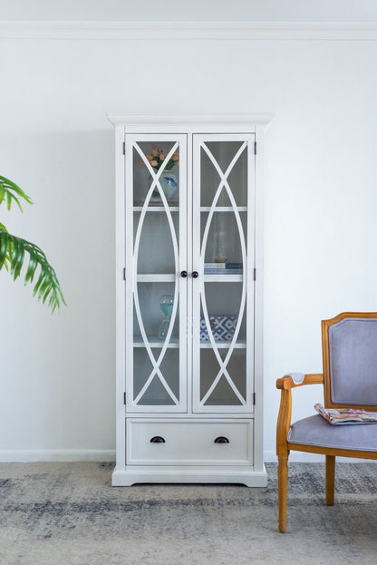 Nadi Cabinet Credenza - White