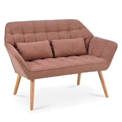 Puffins Comfy Loveseat - Pink