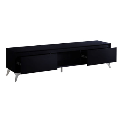 Raceloma TV stand with LED Lights - Black