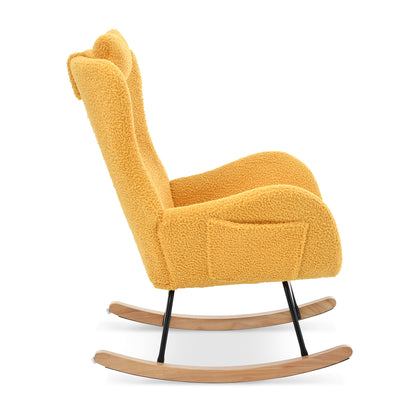 Anton Rocking Chair - Yellow