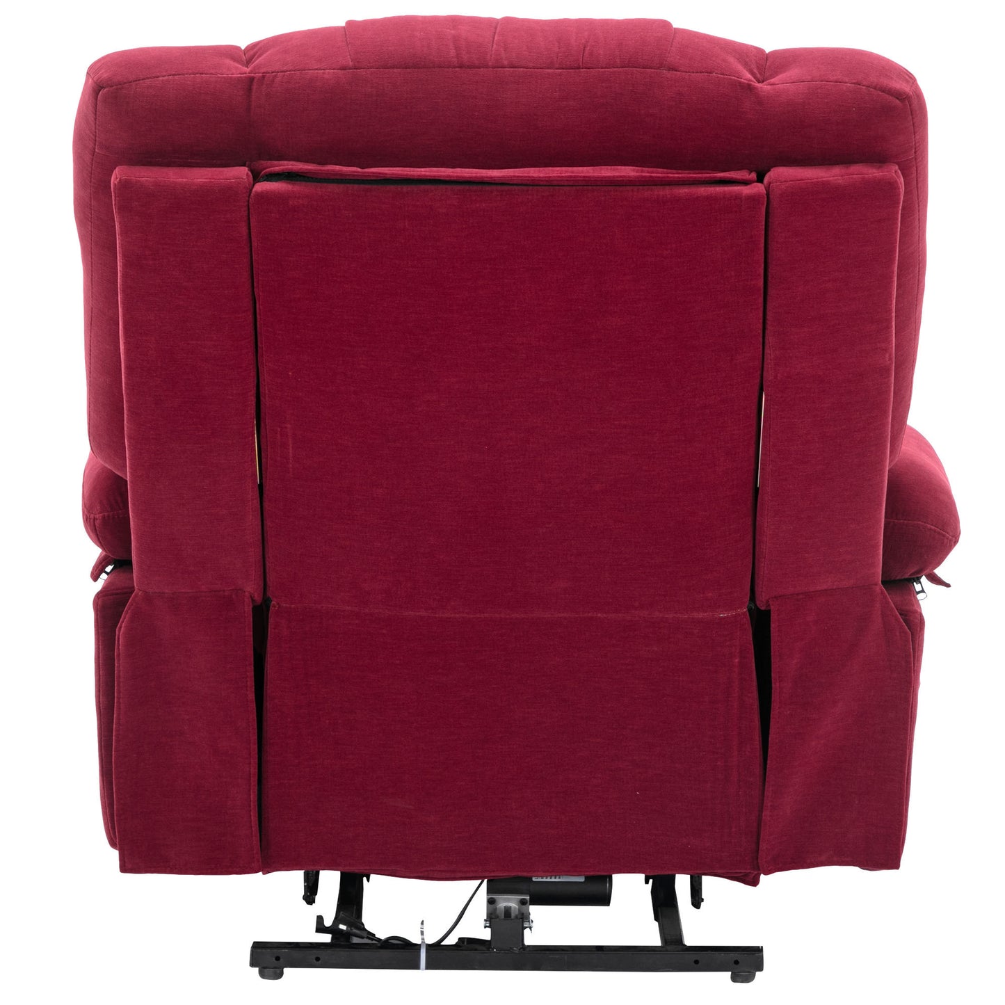 Dawson Power Lift Recliner with Massage - Red